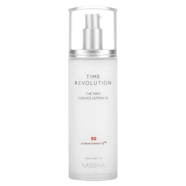 Time Revolution, The First Essence Lotion 5x, 50 Extreme Ferment, 130 мл (4,39 жидк. унции) Missha