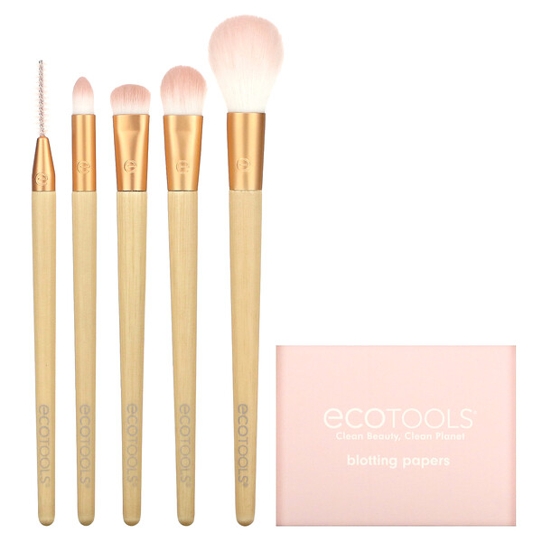 Starry Glow Brush Kit, Limited Edition, 6 Piece Gift Set EcoTools