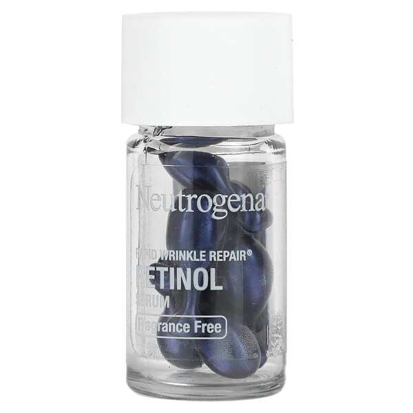 Retinol Serum, Fragrance Free, 7 Capsules Neutrogena