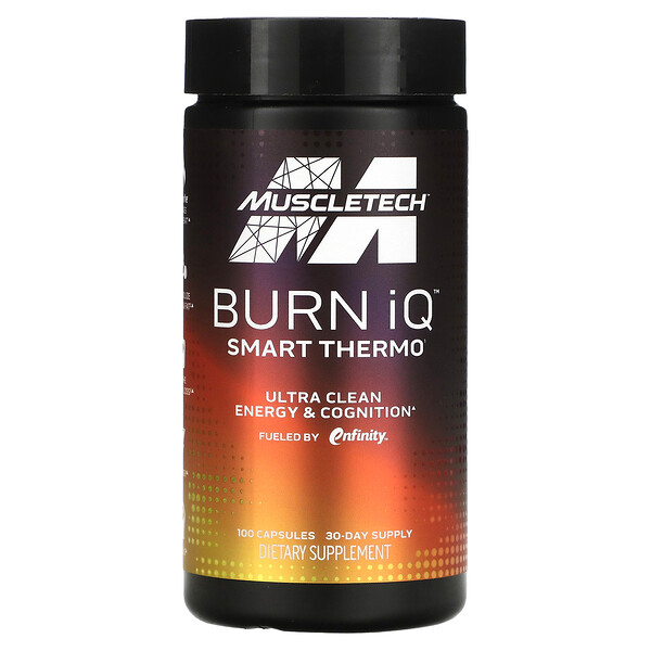 Burn iQ, Smart Thermo, 100 капсул Muscletech