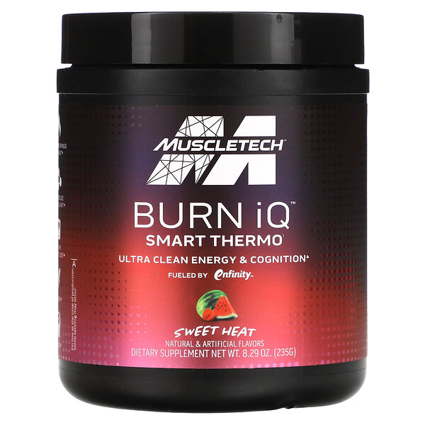 Burn iQ, Smart Thermo, Sweet Heat, 8.29 oz (Унции) (235 g) Muscletech