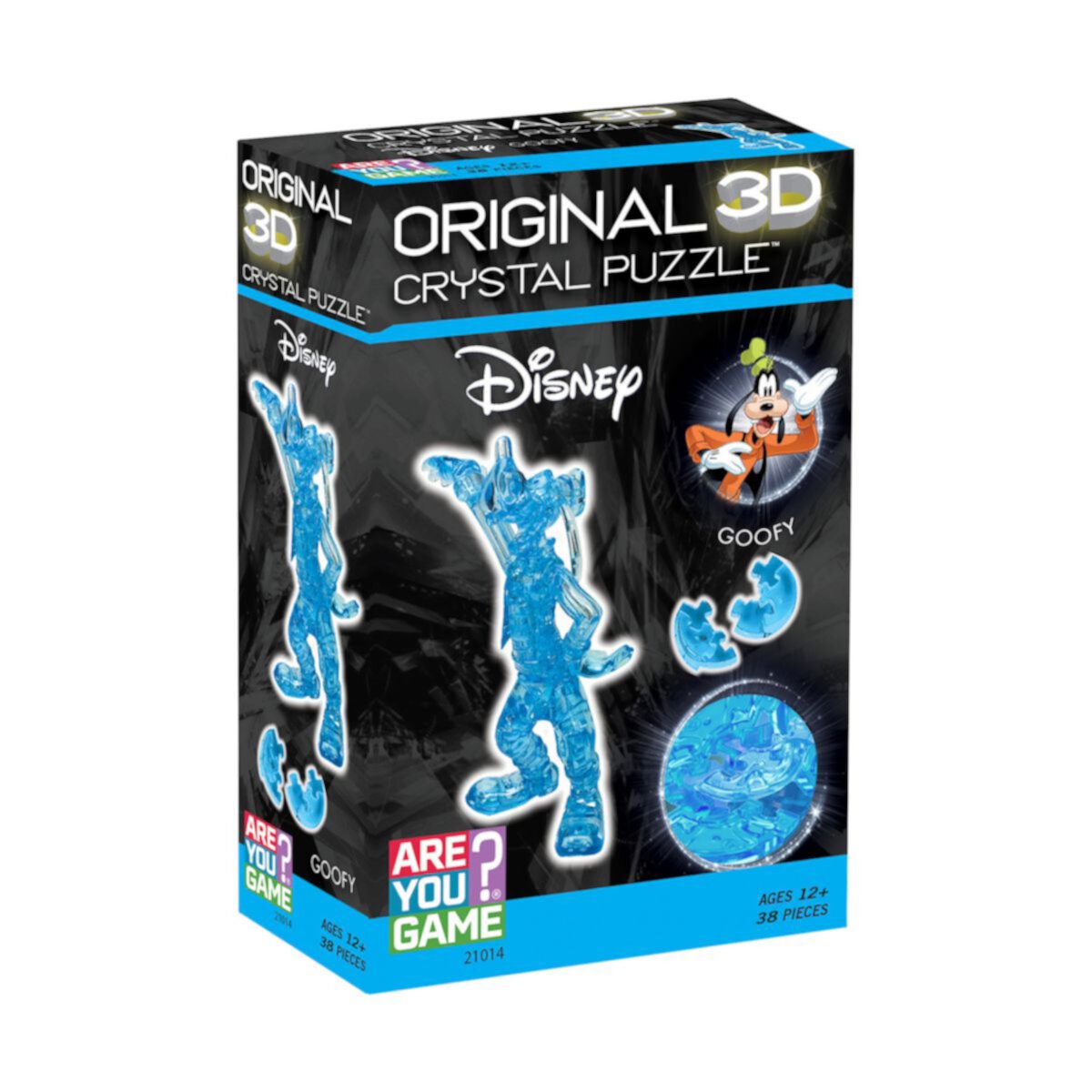 3D Crystal Puzzle - Disney Goofy Blue Areyougame