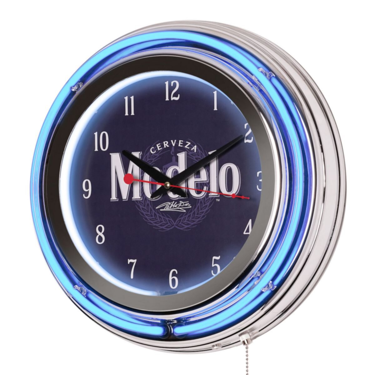 Американский художественный декор Modelo Ретро светодиодные неоновые настенные часы American Art Décor