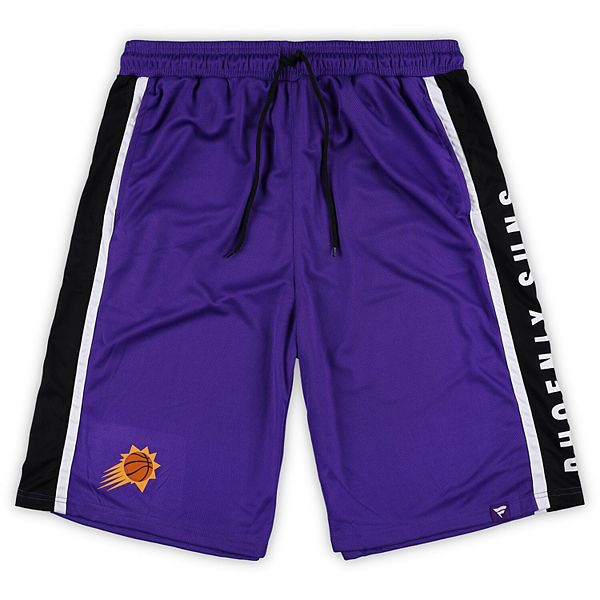 Мужские Спортивные шорты Fanatics Фиолетовые Phoenix Suns Big & Tall Referee Iconic Mesh Fanatics