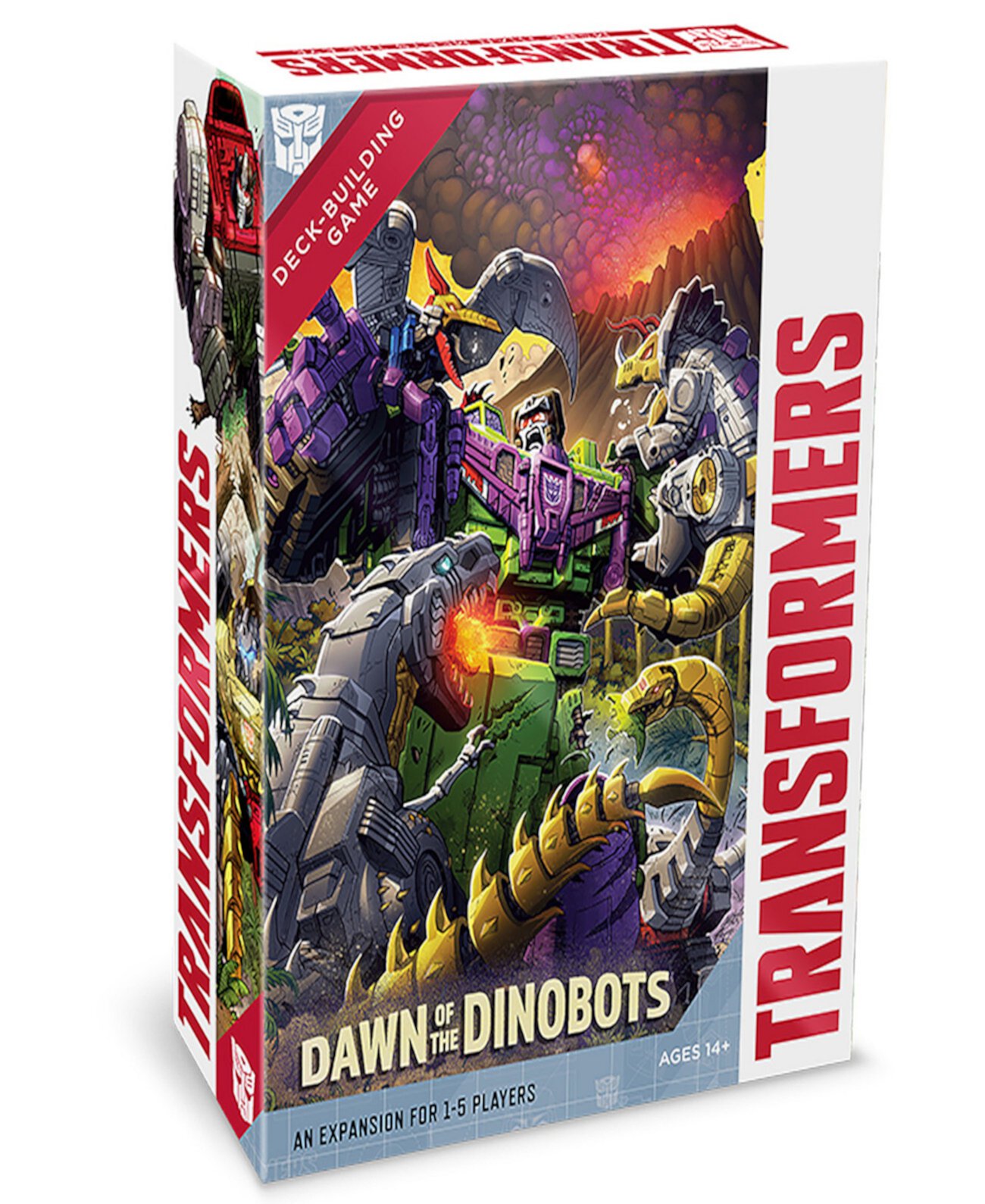 Игра «Трансформеры для сборки колоды Dawn of the Dinobots Expansion Set», 85 предметов Renegade Game Studios