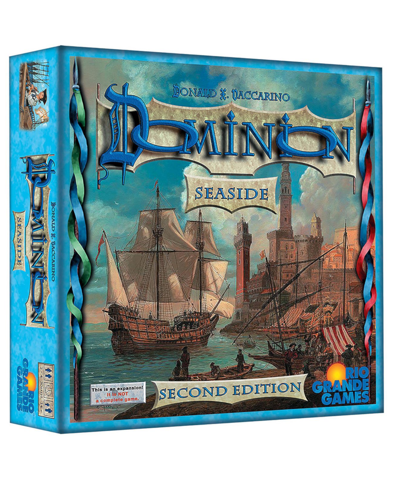 Настольная игра Dominion Seaside, 2-е издание, дополнение Rio Grande
