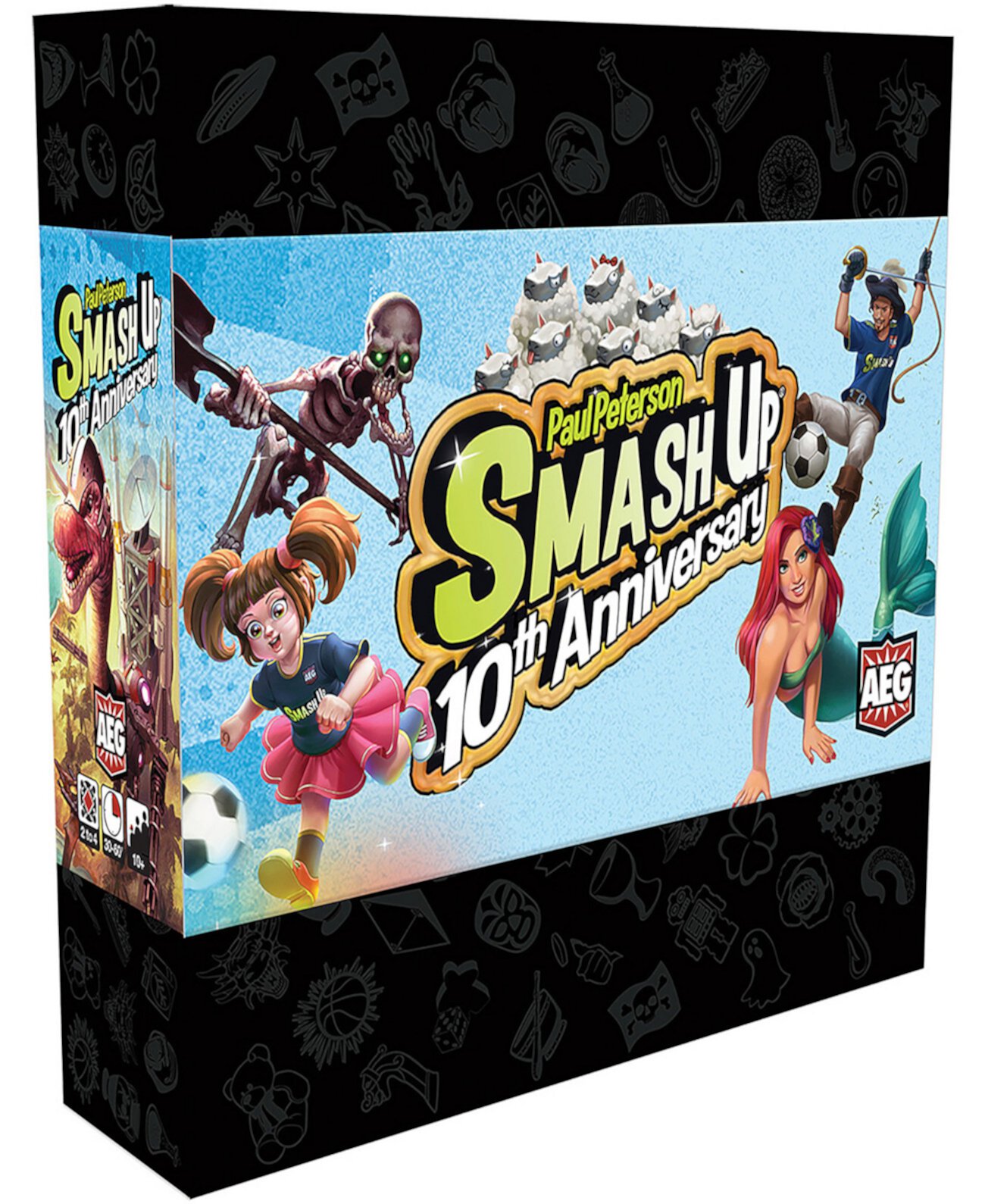 Набор настольной игры Smash Up к 10-летнему юбилею Alderac Entertainment Group