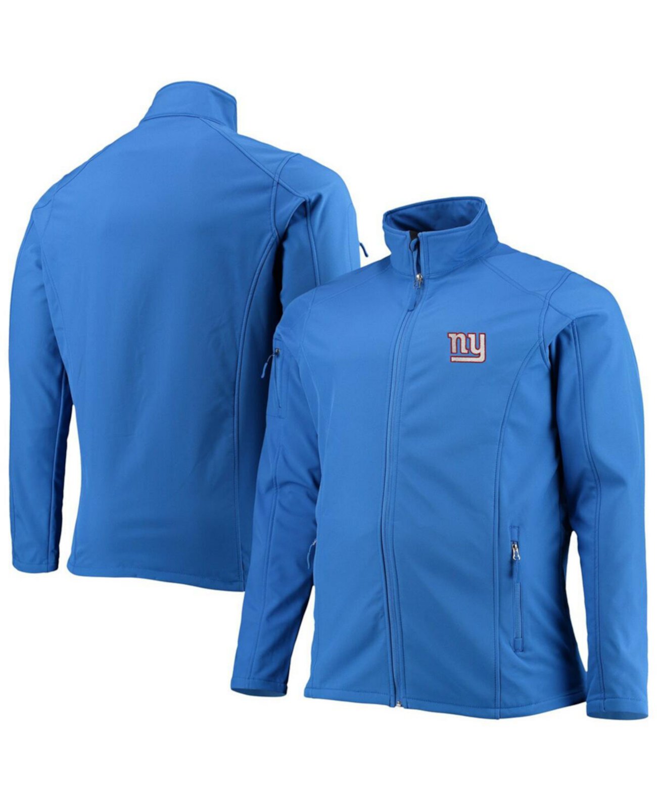 Мужская светло-синяя куртка New York Giants Sonoma Softshell на молнии с флисовой подкладкой Dunbrooke