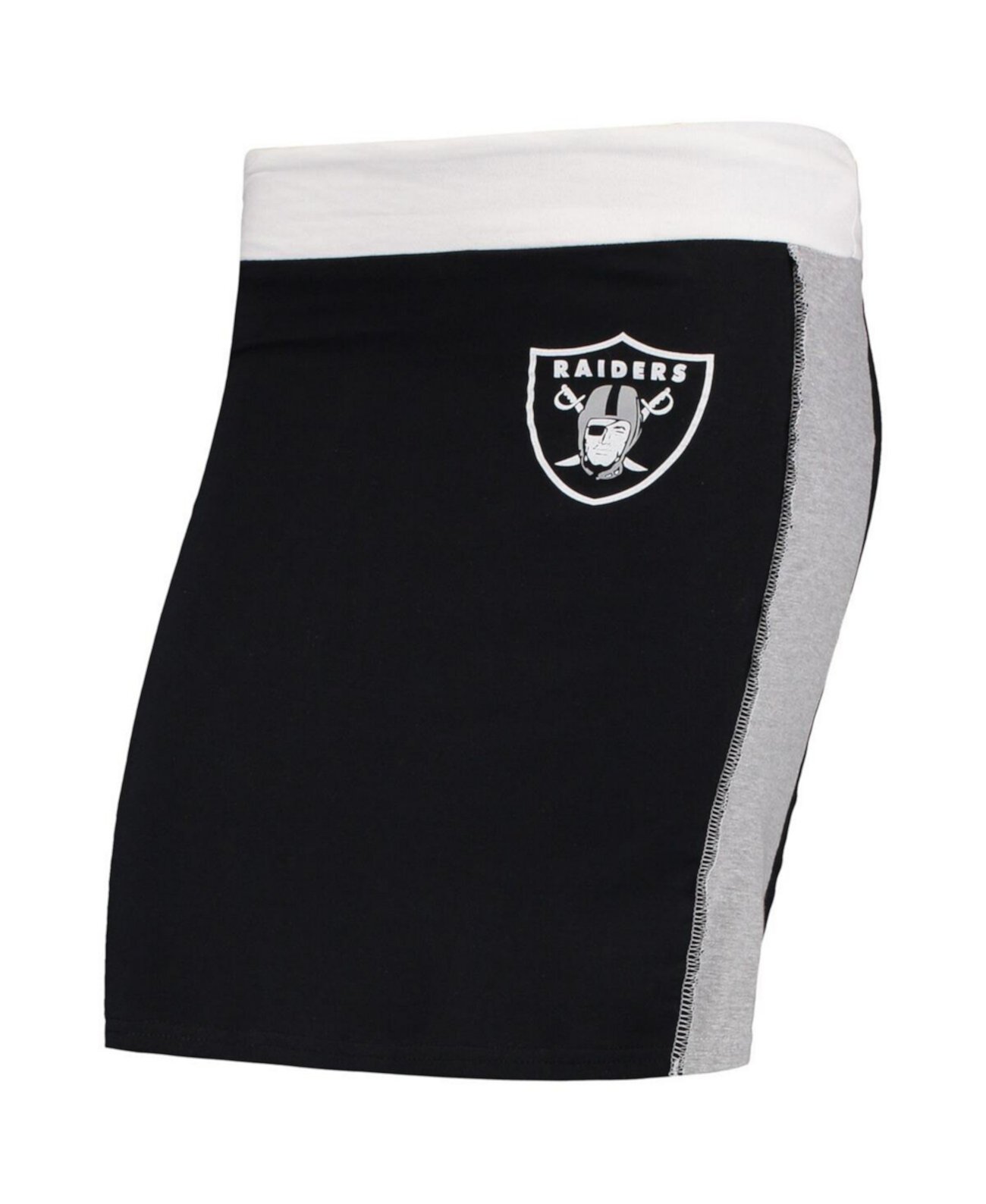 Женская черная короткая юбка Las Vegas Raiders Refried Apparel