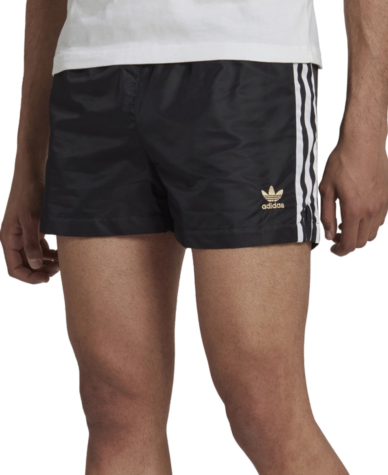 Мужские тканые спортивные шорты с 3 полосками Adidas