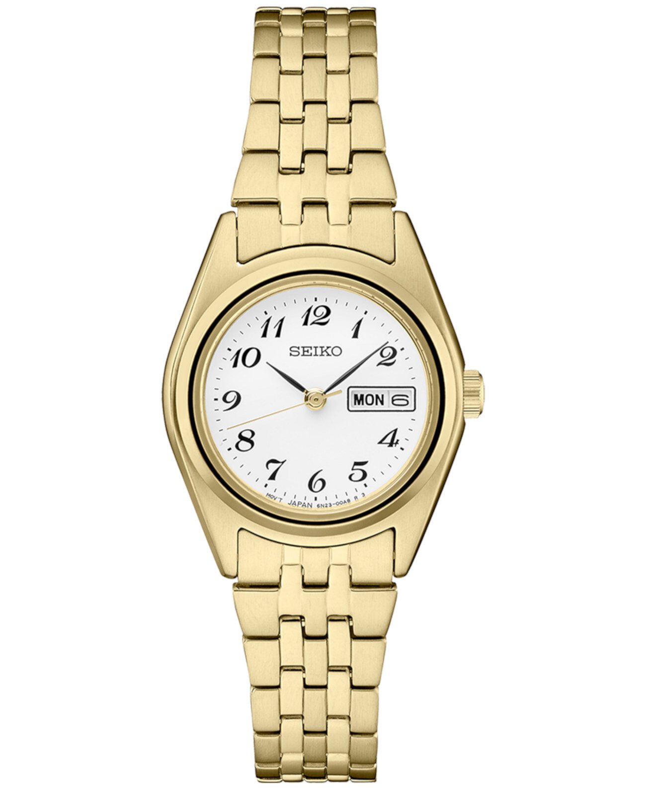 Смарт часы SEI Women's Analog Essentials с золотистым браслетом из нержавеющей стали, 25мм SEI