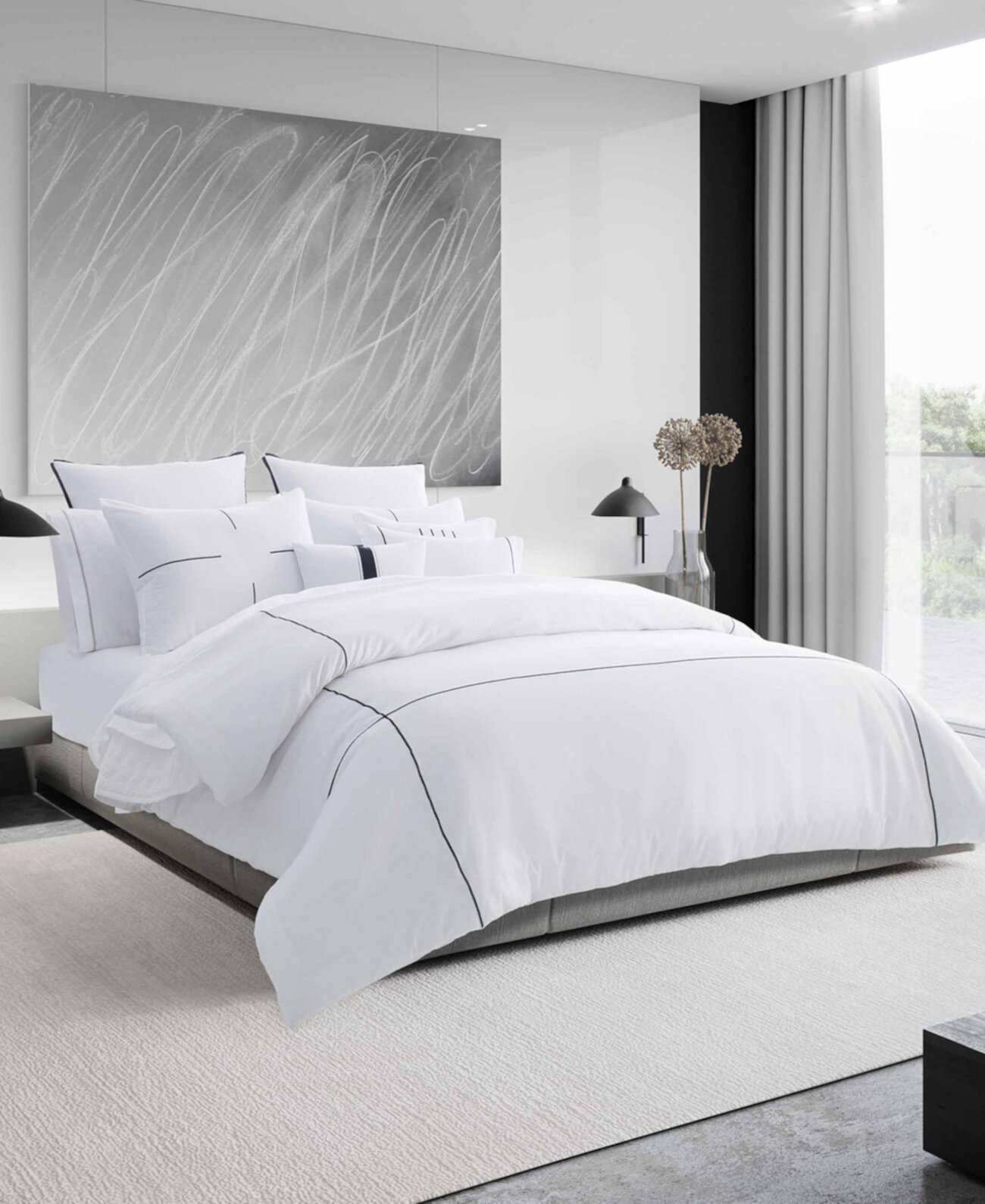 Zig Zag King Comforter Set Vera Wang