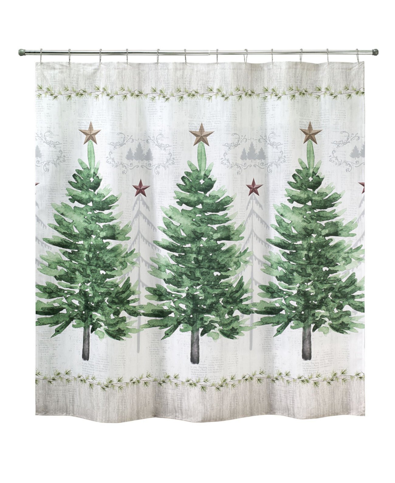 Trees 72" x 72" Shower Curtain Avanti