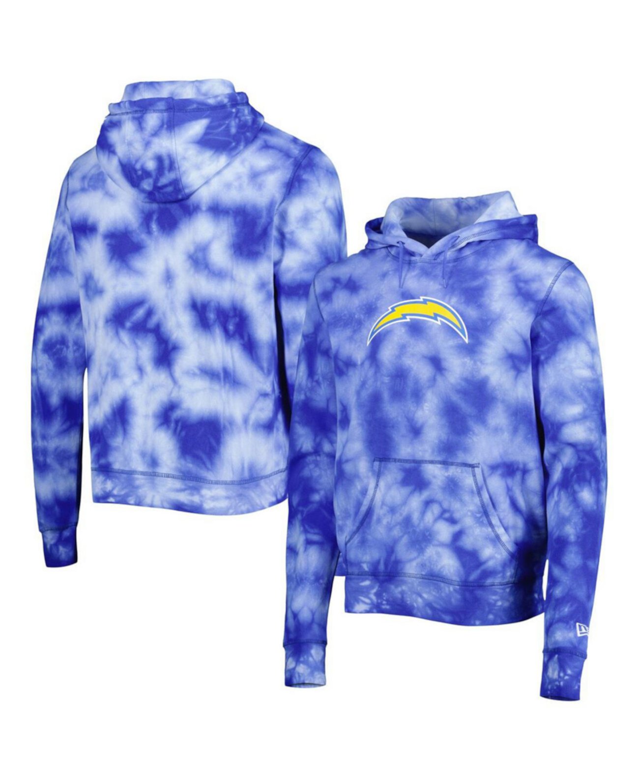 Мужской Пуловер New Era Tie-Dye Los Angeles Chargers New Era