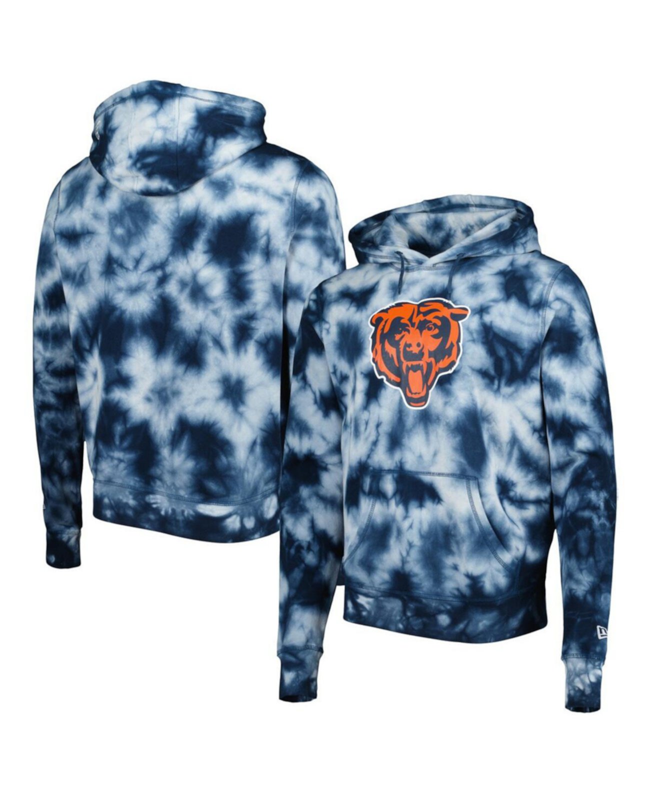 Мужской Пуловер New Era Chicago Bears Tie-Dye New Era