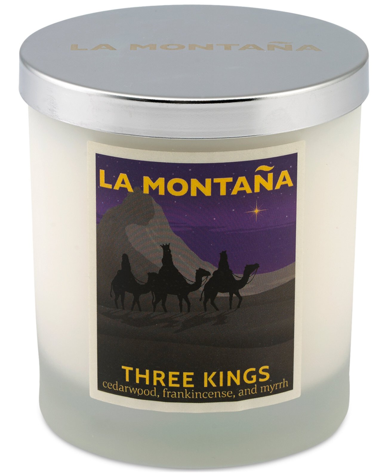 Ароматическая свеча Three Kings, 8 унций. La Montaña