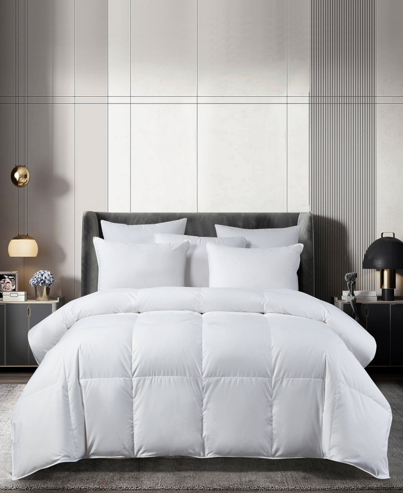 Light Warmth White Down Comforter, Full/Queen Beautyrest