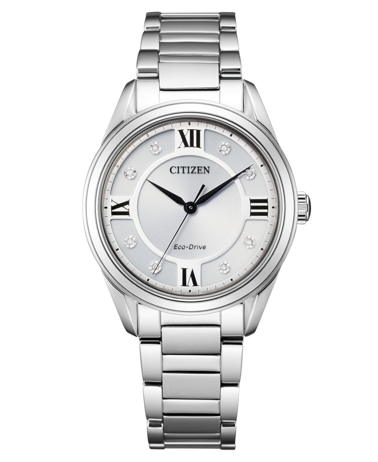 Смарт часы Citizen Eco-Drive Women's Arezzo Diamond-Accent 32mm Citizen