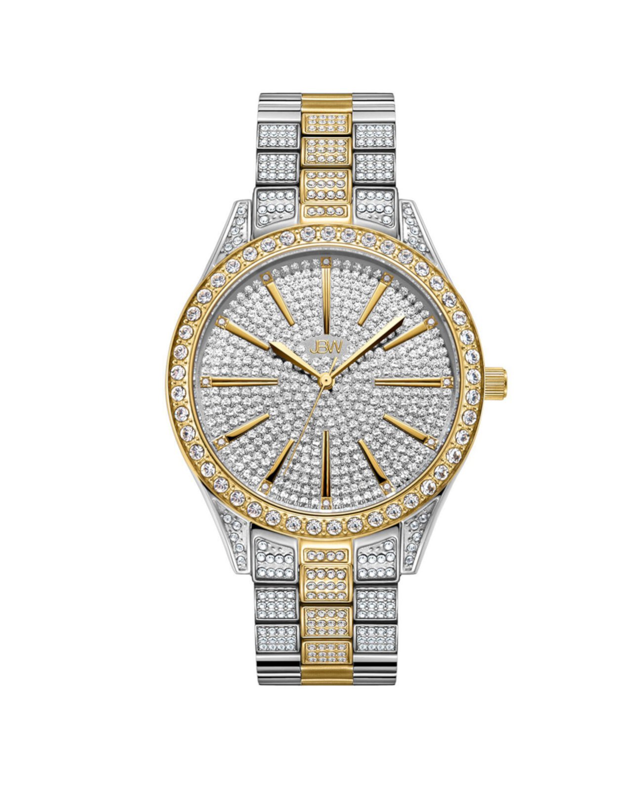 Механические часы JBW Women's Cristal Diamond (1/8 ct.t.w.) из нержавеющей стали JBW