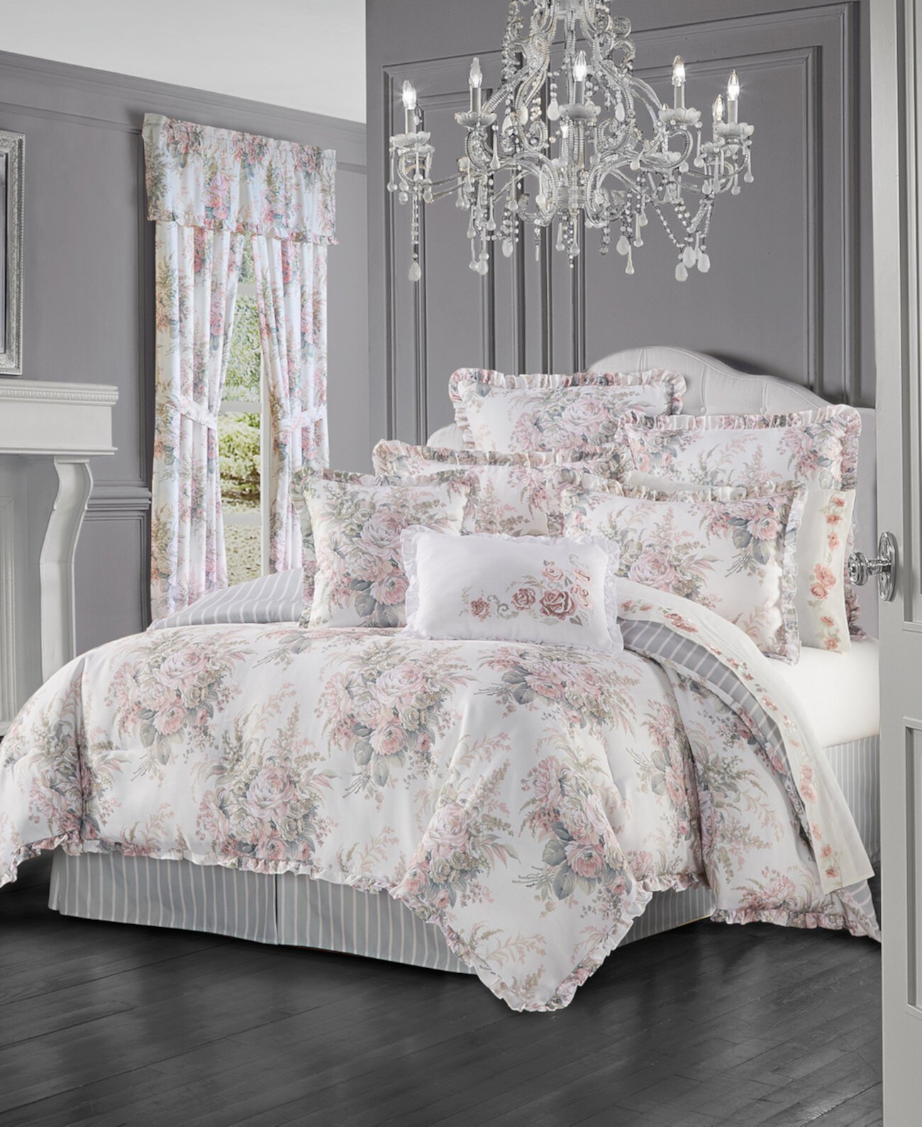 Estelle 4 Piece Comforter Set, Full Royal Court