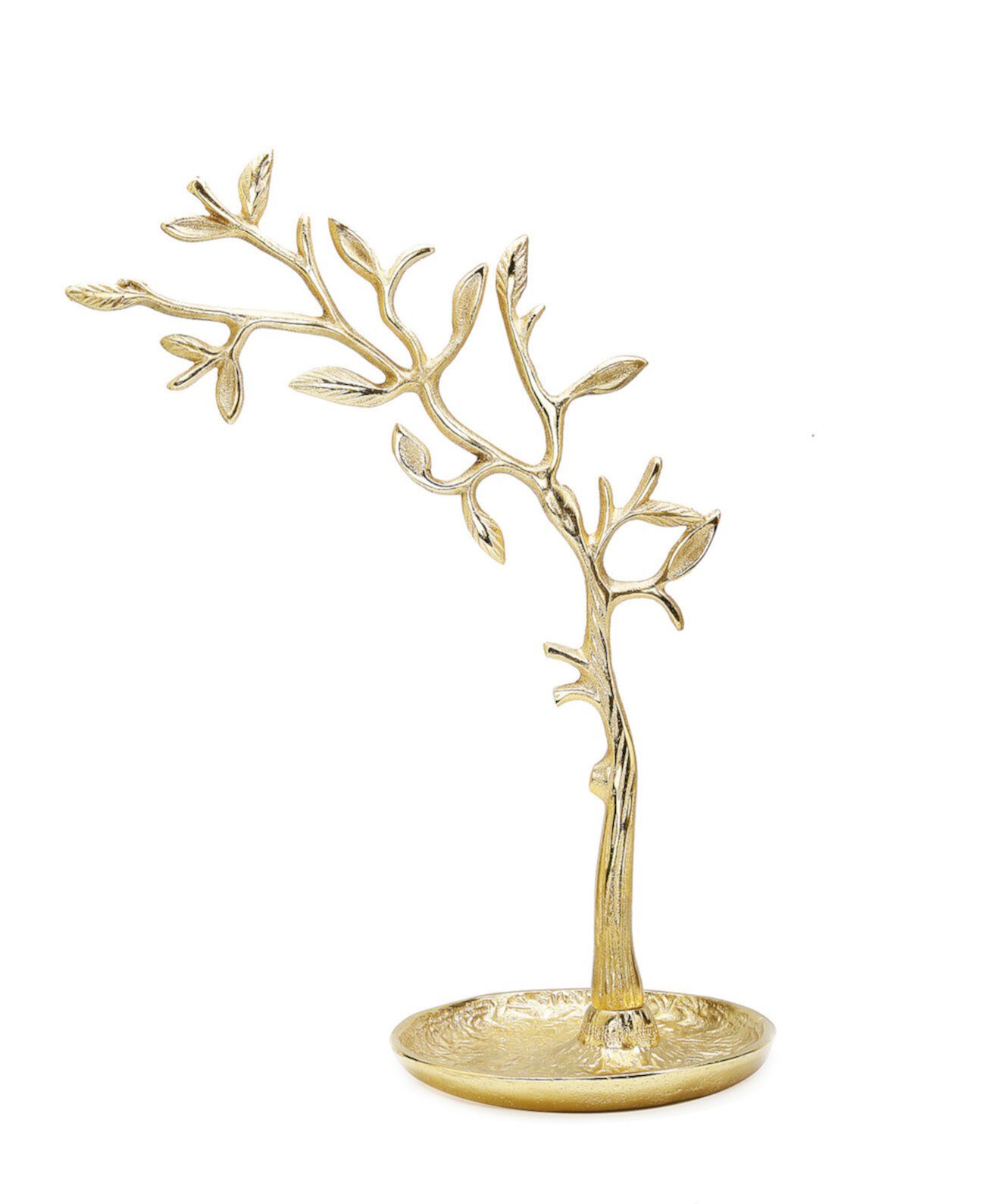 11.5"L Gold Branch Ring Catch Holder Classic Touch