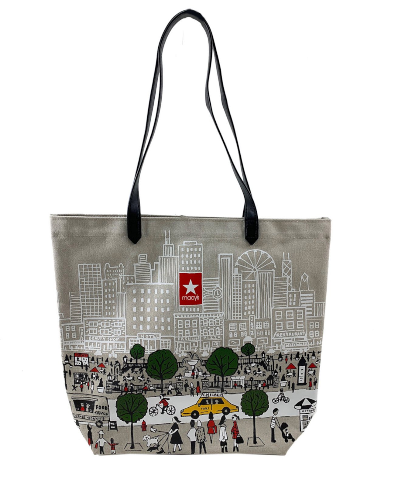 Сумка тоут Macy's Chicago Canvas Macy's