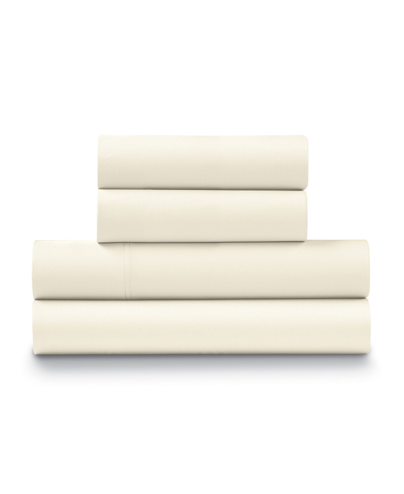 100% Cotton Sateen 500 Thread Count 4-Piece Sheet Set - California King Ella Jayne