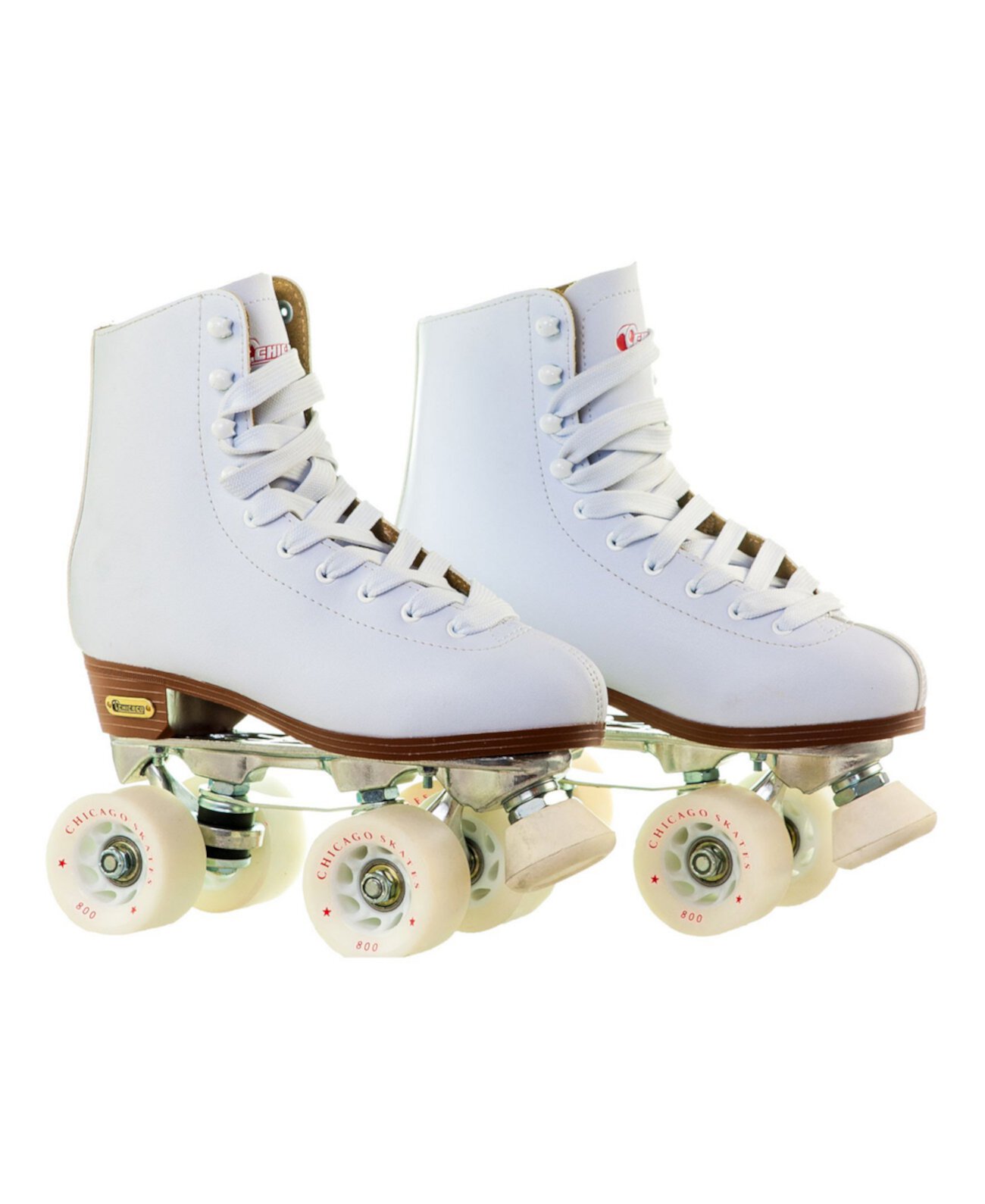 Роликовые коньки Chicago Skates Women’s Deluxe Quad, размер 8 Chicago Skates