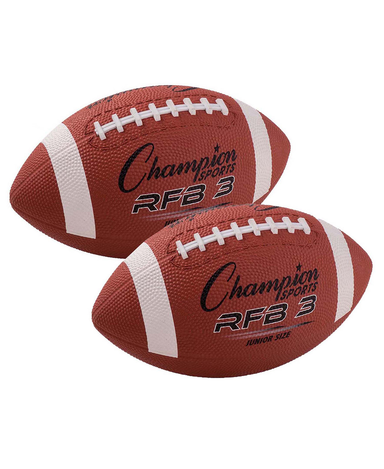 Мяч для футбола Champion Sports Rubber Football, набор из 2 штук Champion Sports