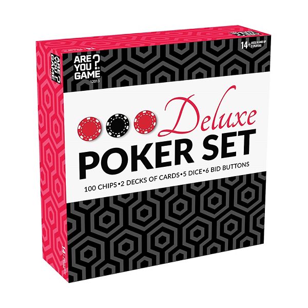 Игровой набор Areyougame Deluxe Poker Set Areyougame