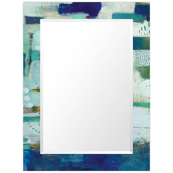 Empire Art Direct Crore Rectangular Beveled Wall Mirror Empire Art Direct