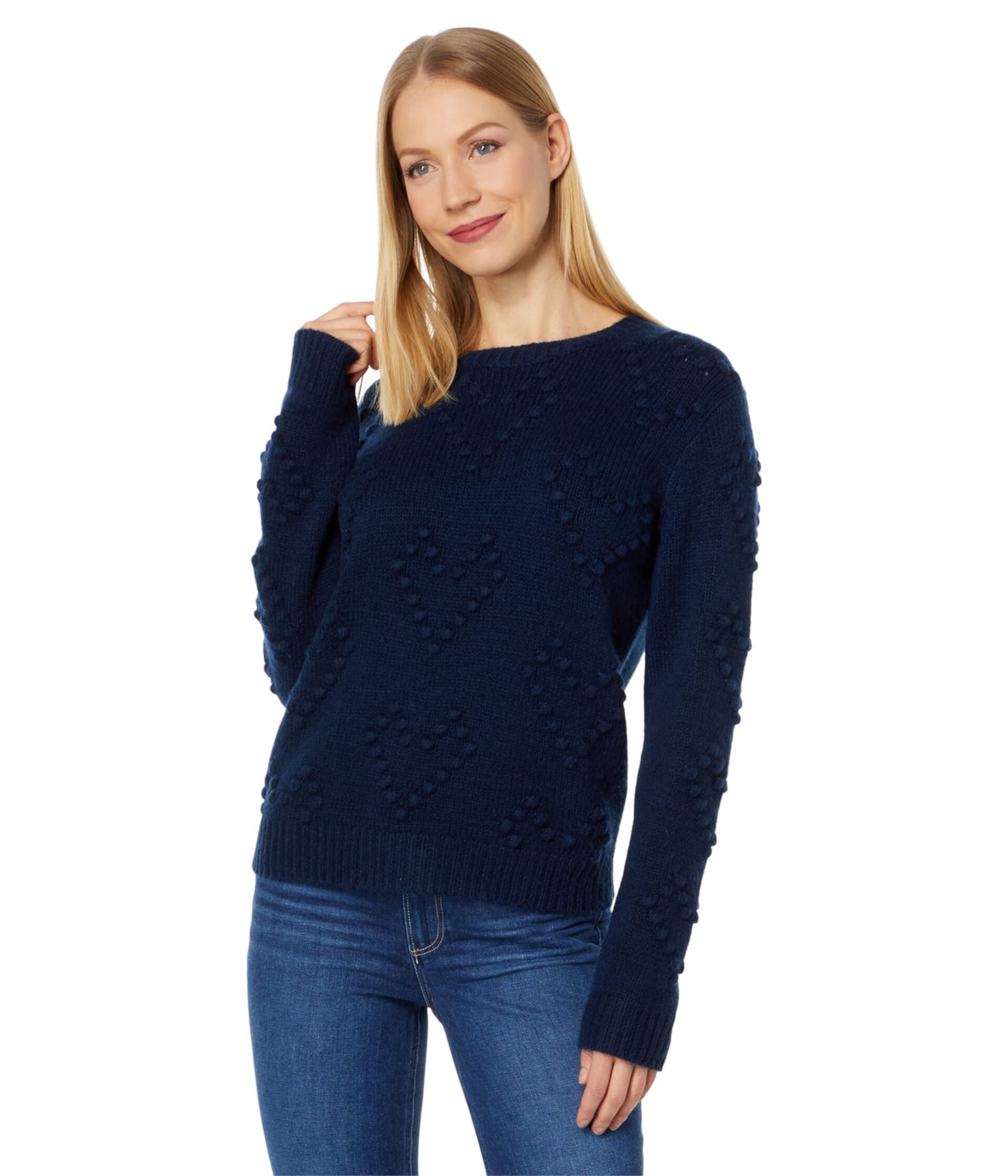 Daphne Bobble Heart Sweater Splendid