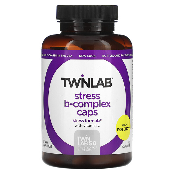 Stress B-Complex Caps, 100 капсул Twinlab