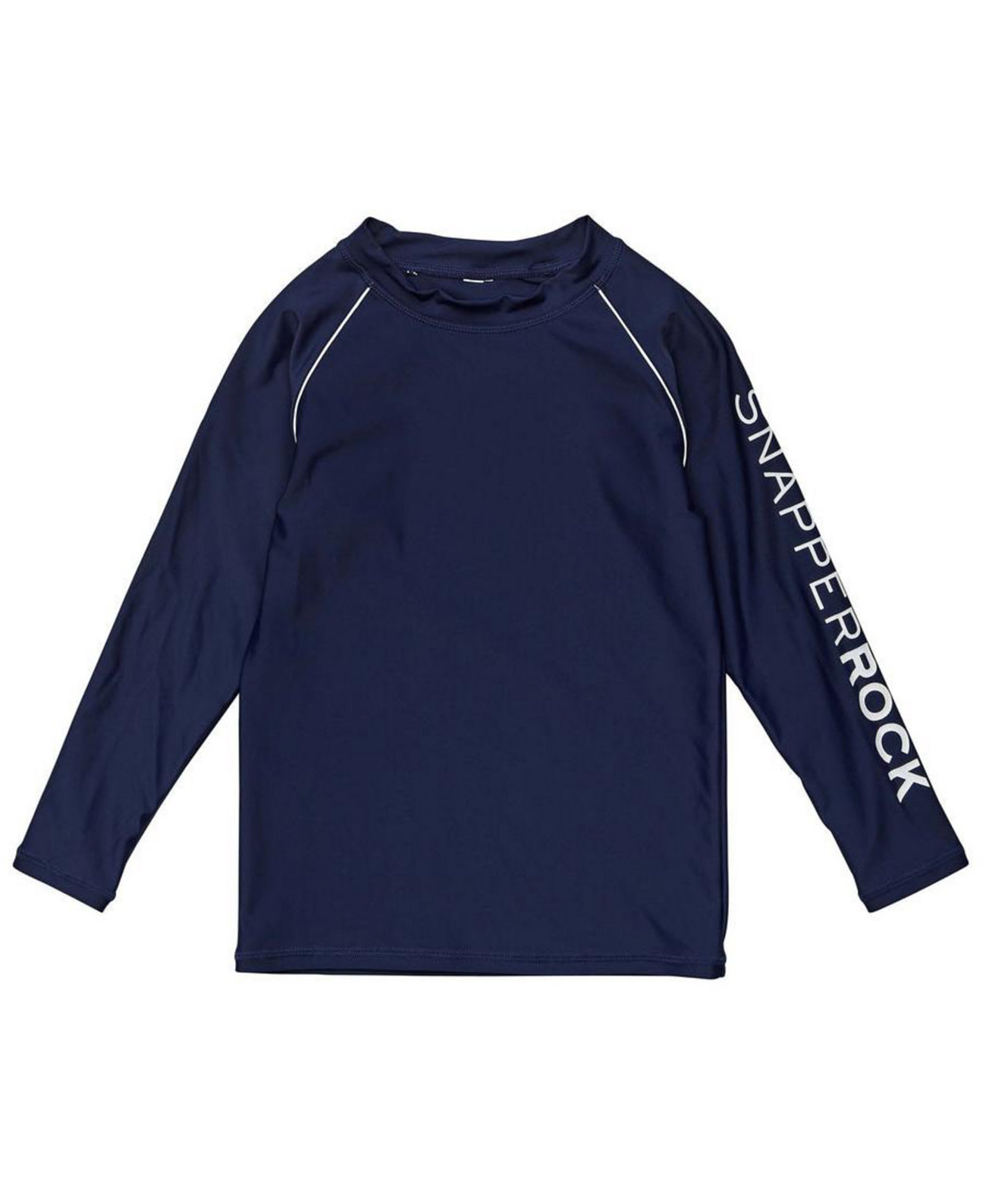 Toddler|Child Boys Navy Sustainable LS Rash Top Snapper Rock