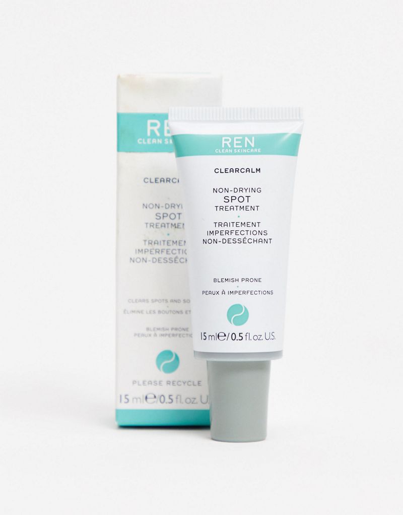 REN Clean Skincare Clearcalm Средство для невысыхающих пятен, 0,5 жидк. унции REN