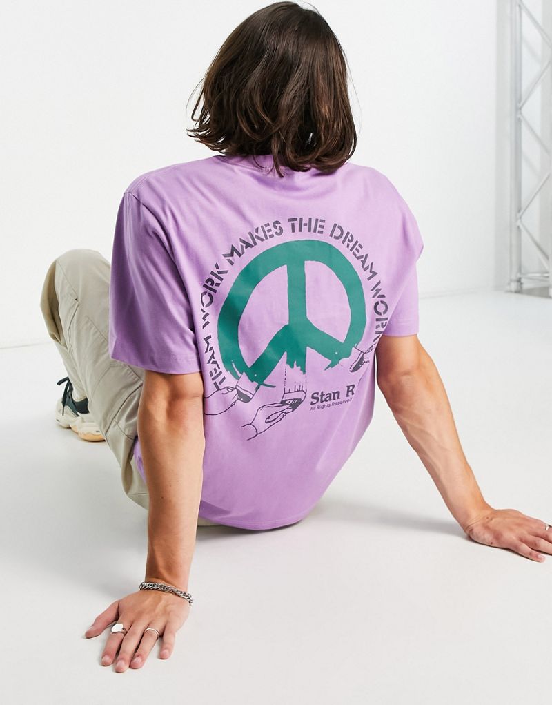 Фиолетовая футболка Stan Ray Dreamworks Stan Ray