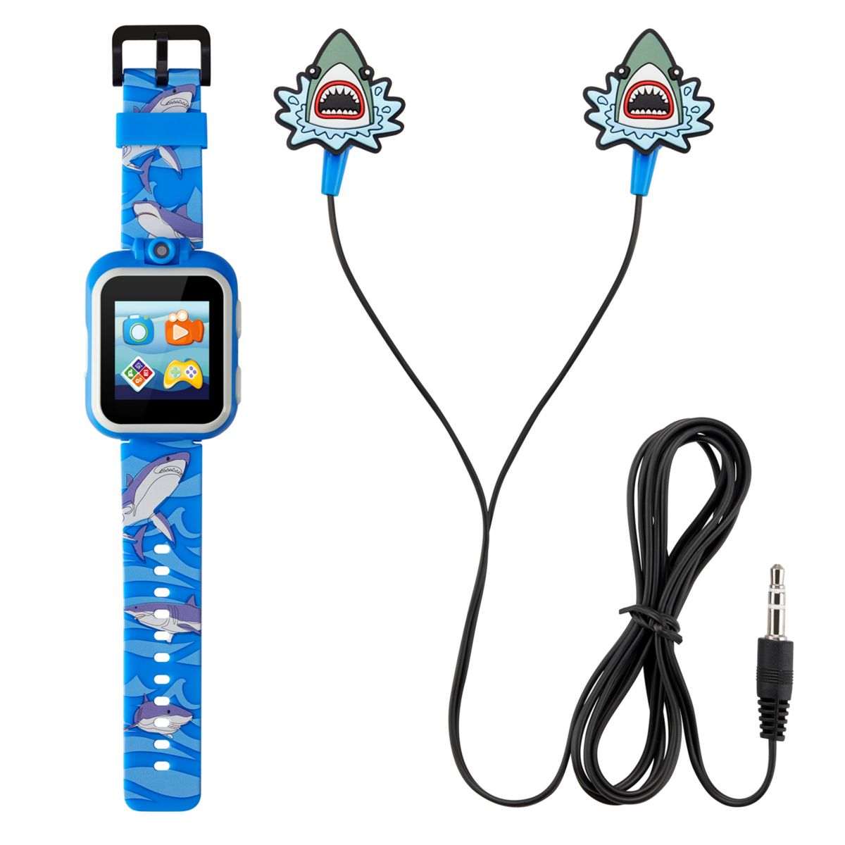Детские смарт-часы PlayZoom 2 Shark &amp; Набор наушников Playzoom