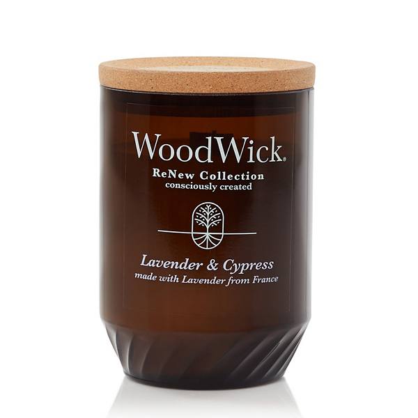 WoodWick ReNew Lavender & Cypress Large Jar Candle WoodWick