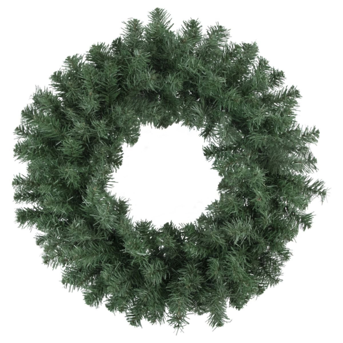 24&#34; Medium Pine Artificial Christmas Wreath  Unlit Christmas Central