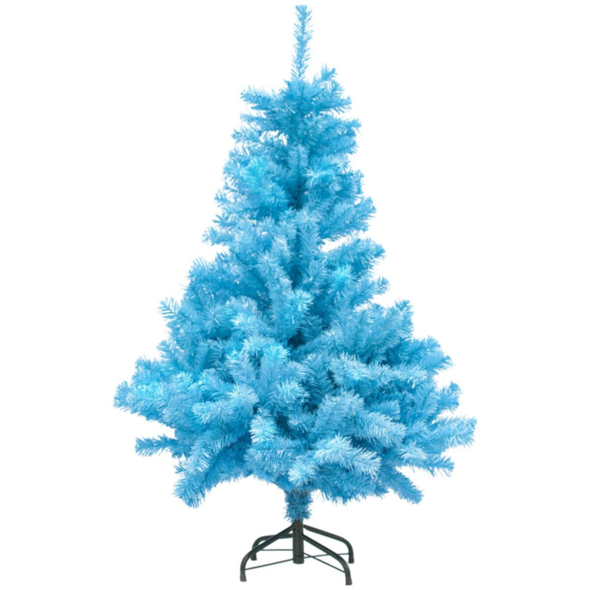 6' Cerulean Blue Pine Artificial Christmas Tree  Unlit Christmas Central