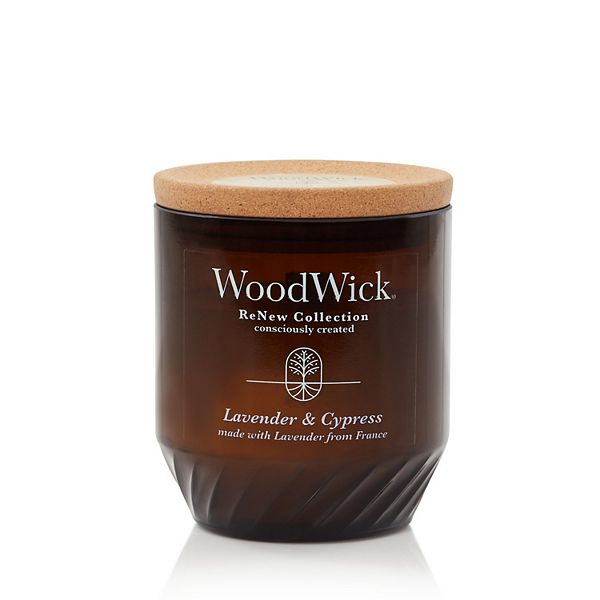 WoodWick ReNew Lavender & Cypress Medium Jar Candle WoodWick