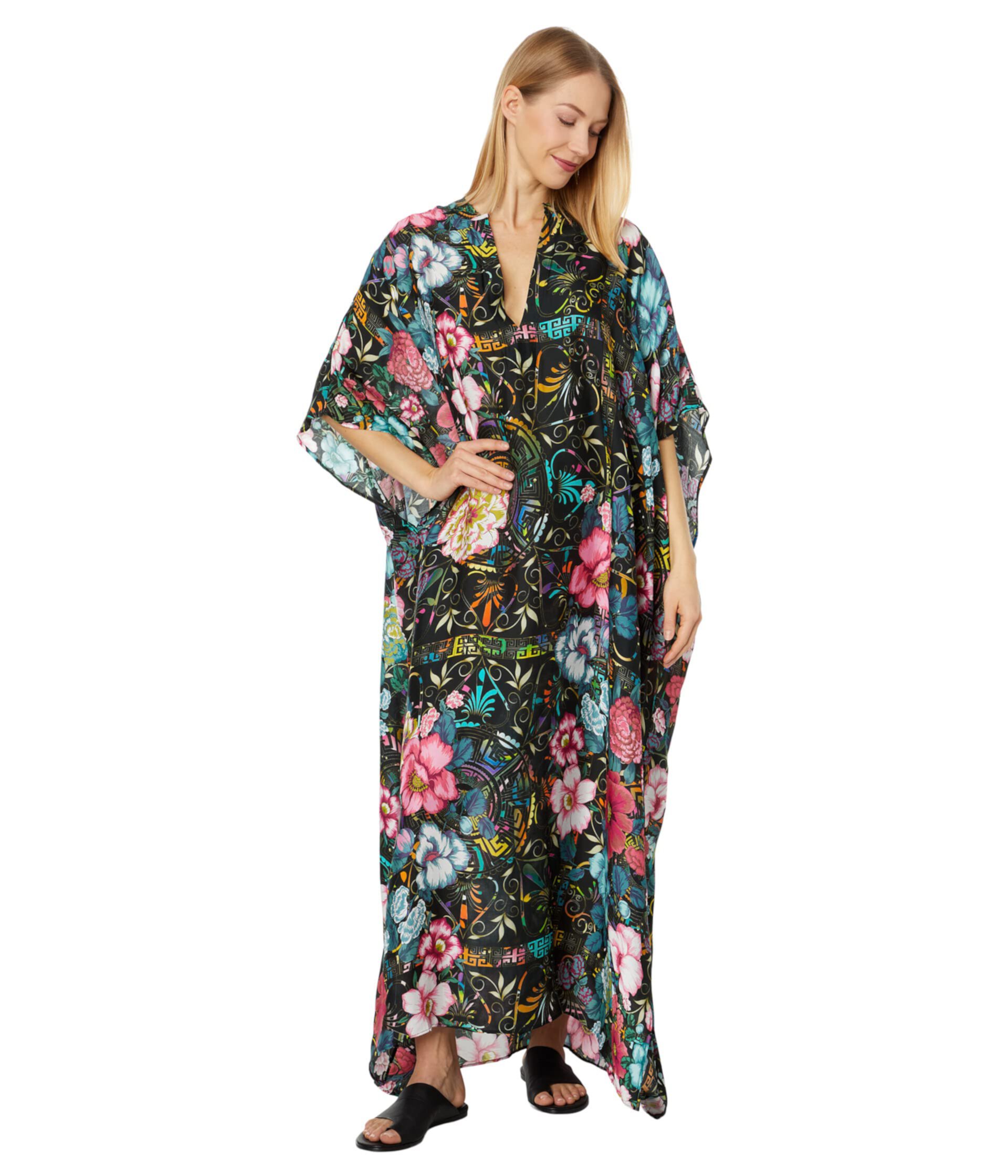 Floral Peace Kaftan Johnny Was