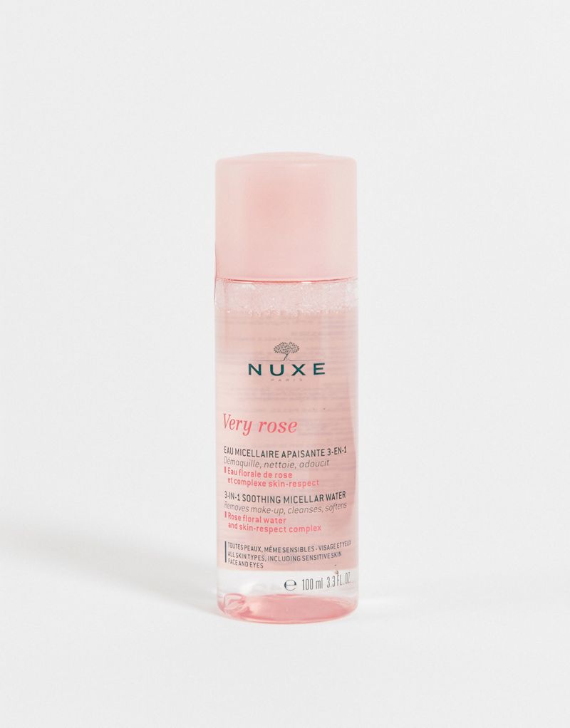 NUXE Very Rose Успокаивающая мицеллярная вода 3-в-1 100 мл Nuxe