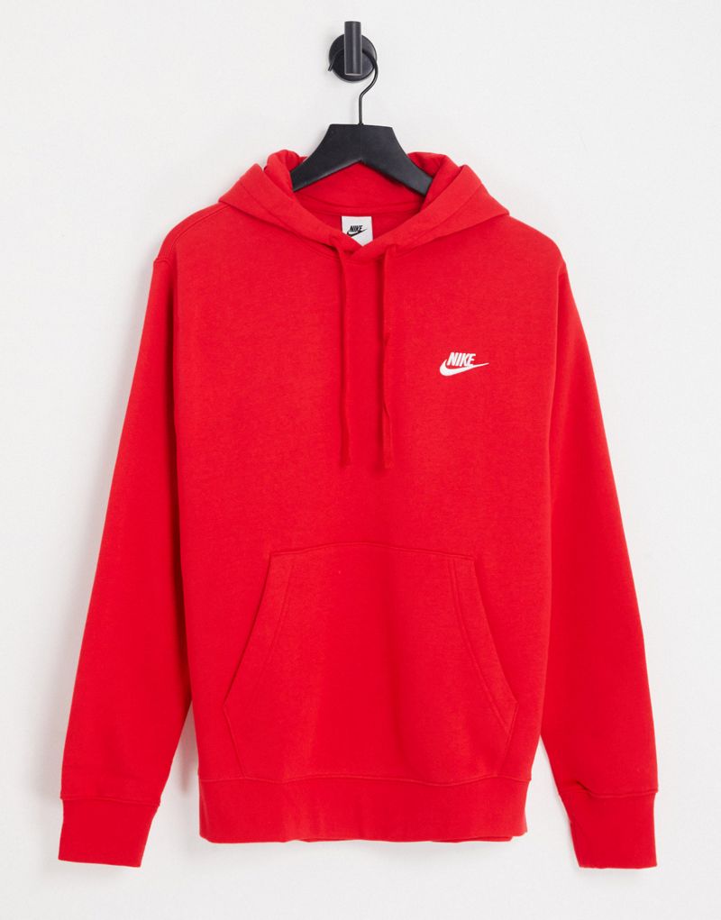 Красная худи Nike Club Nike