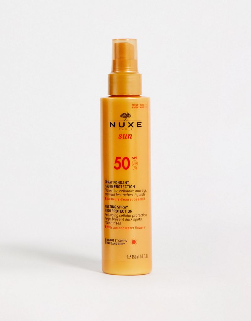 NUXE Sun Melting Spray для лица и тела SPF50 150 мл Nuxe