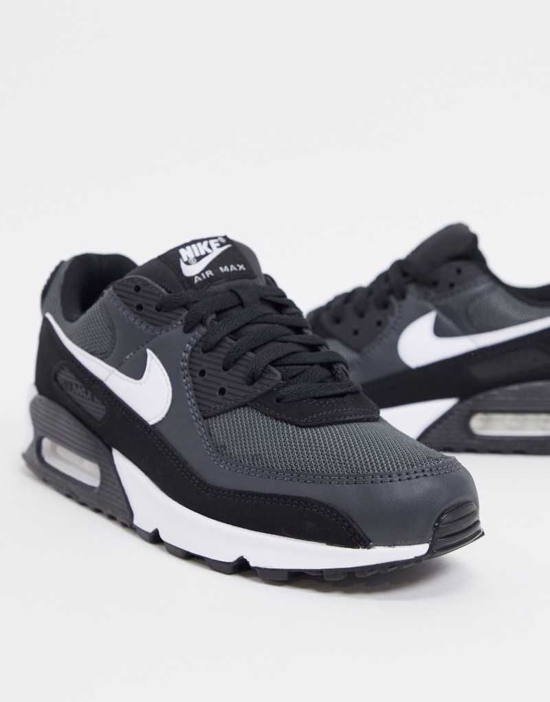  Мужские кроссовки Nike Air Max 90 в сером цвете Nike