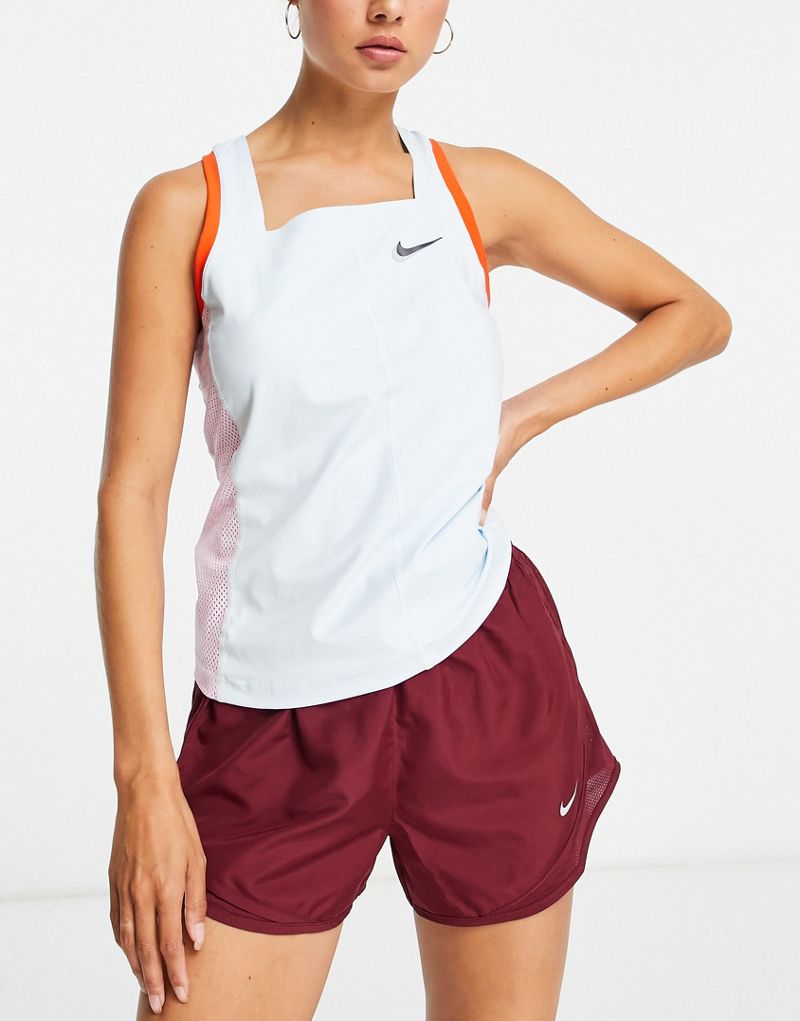 Сине-красная майка Nike Tennis Dri-FIT Slam Nike