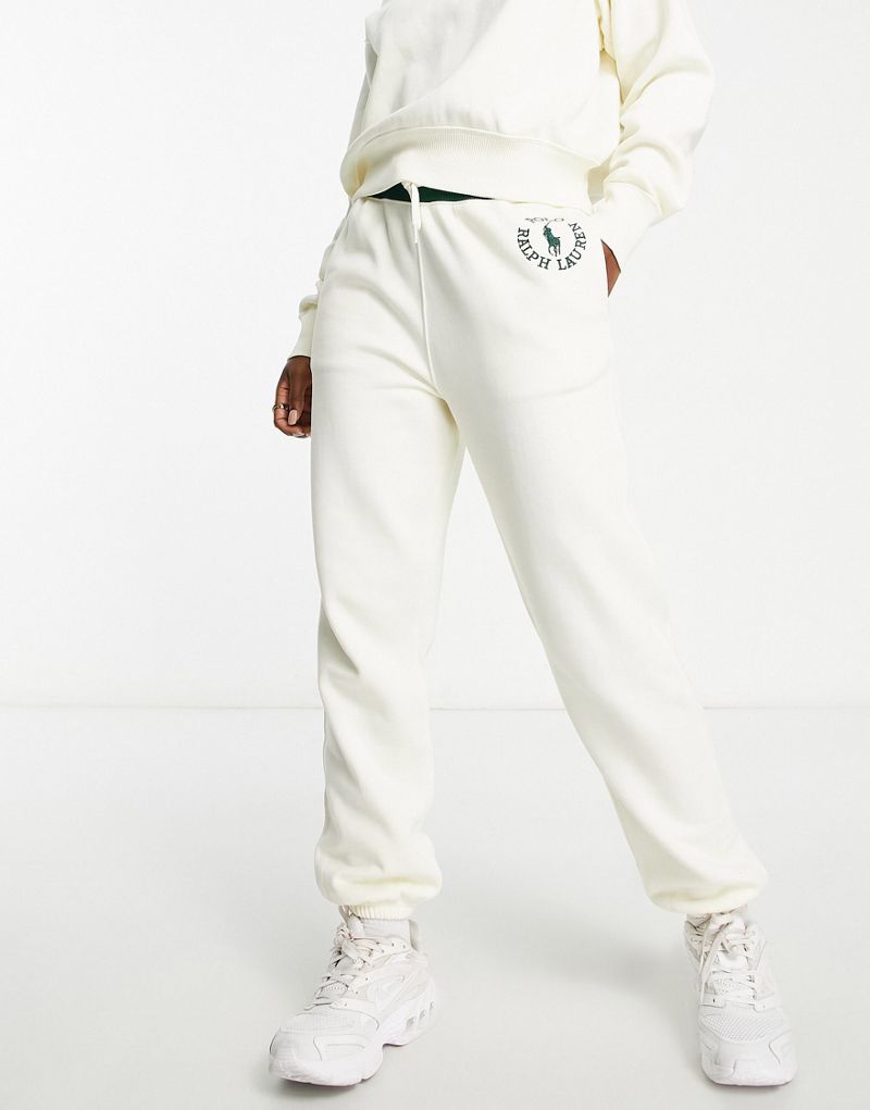 Эксклюзивные кремовые спортивные штаны Polo Ralph Lauren x ASOS Polo Ralph Lauren