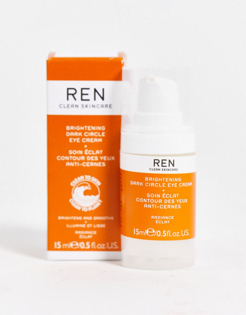 REN Clean Skincare Radiance Осветляющий крем для глаз под темными кругами 0,5 жидк. унции REN