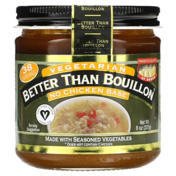 Vegetarian No Chicken Base, 8 oz (227 g) Better Than Bouillon